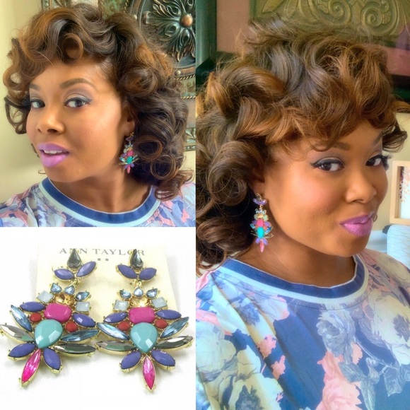Ann Taylor Jewelry - “Pastel Prism” Dangle Earrings